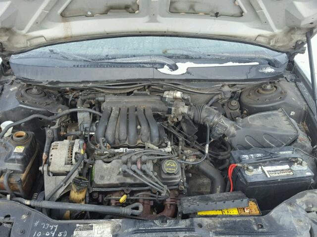 1FAFP55222G261742 - 2002 FORD TAURUS SES SILVER photo 7