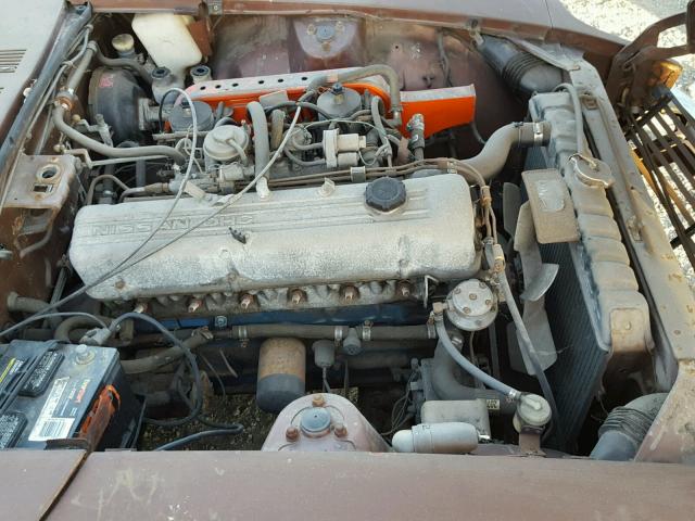 HLS30134848 - 1973 DATSUN 240Z BROWN photo 7