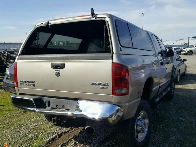 3D7KS28C85G732365 - 2005 DODGE RAM 2500 S Qızıl foto 4