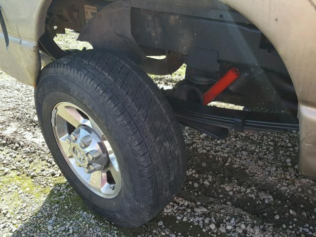 3D7KS28C85G732365 - 2005 DODGE RAM 2500 S Qızıl foto 9