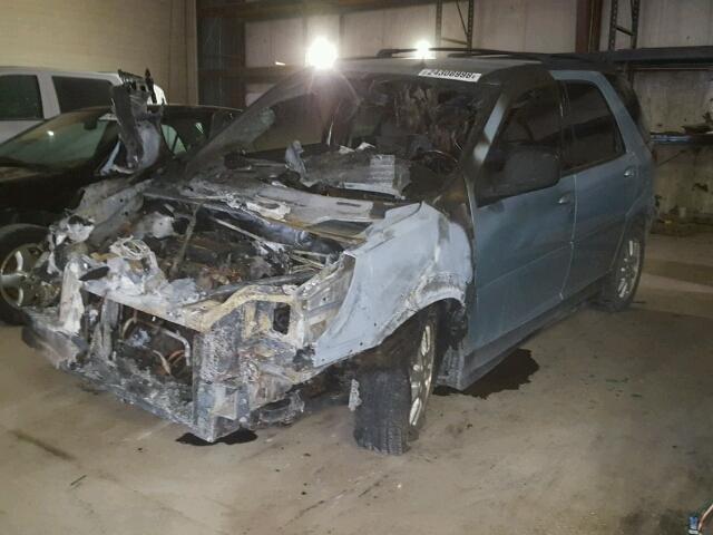 3G5DB03L36S514371 - 2006 BUICK RENDEZVOUS BLUE photo 2