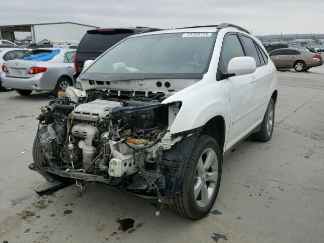 2T2GA31U35C037728 - 2005 LEXUS RX 330 WHITE photo 2