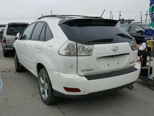 2T2GA31U35C037728 - 2005 LEXUS RX 330 WHITE photo 3