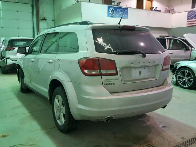 3D4PH1FG9BT520871 - 2011 DODGE JOURNEY MA SILVER photo 3