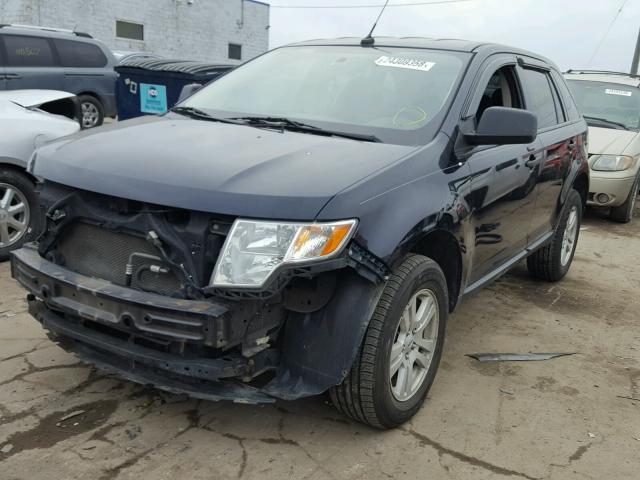 2FMDK36C18BA68313 - 2008 FORD EDGE SE BLUE photo 2