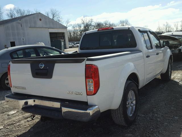 1N6AD0FV5FN763071 - 2015 NISSAN FRONTIER S WHITE photo 4