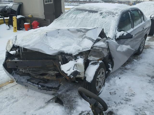 1G1ZS58F87F279530 - 2007 CHEVROLET MALIBU LS ვერცხლისფერი ფოტო 2