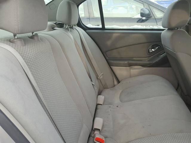 1G1ZS58F87F279530 - 2007 CHEVROLET MALIBU LS ვერცხლისფერი ფოტო 6