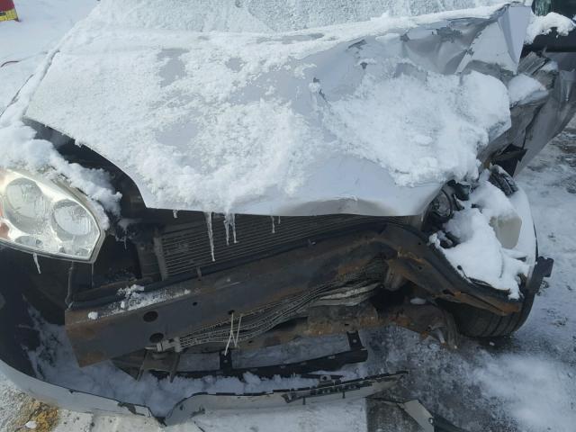 1G1ZS58F87F279530 - 2007 CHEVROLET MALIBU LS ვერცხლისფერი ფოტო 7