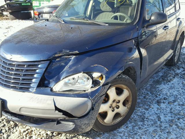 3C4FY58B72T308780 - 2002 CHRYSLER PT CRUISER BLUE photo 9