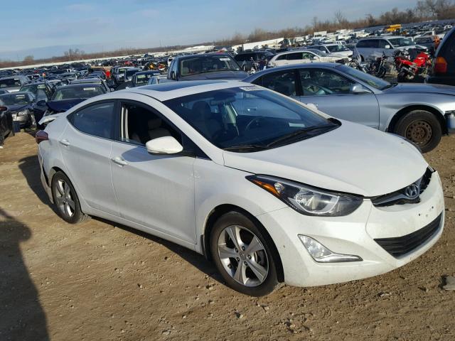 5NPDH4AE6GH732206 - 2016 HYUNDAI ELANTRA SE WHITE photo 1