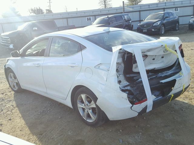 5NPDH4AE6GH732206 - 2016 HYUNDAI ELANTRA SE WHITE photo 9