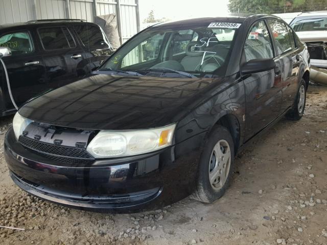 1G8AG52FX3Z194206 - 2003 SATURN ION LEVEL BLACK photo 2