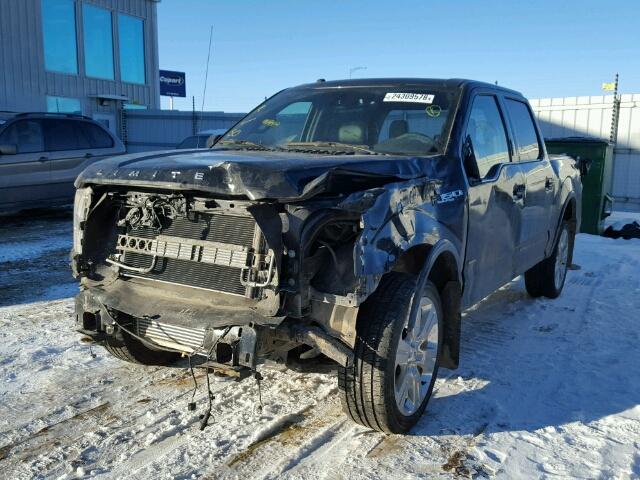 1FTEW1EG5HFB45625 - 2017 FORD F150 SUPER BLACK photo 2