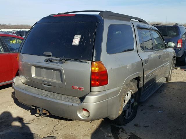 1GKET16S536229114 - 2003 GMC ENVOY XL GRAY photo 4