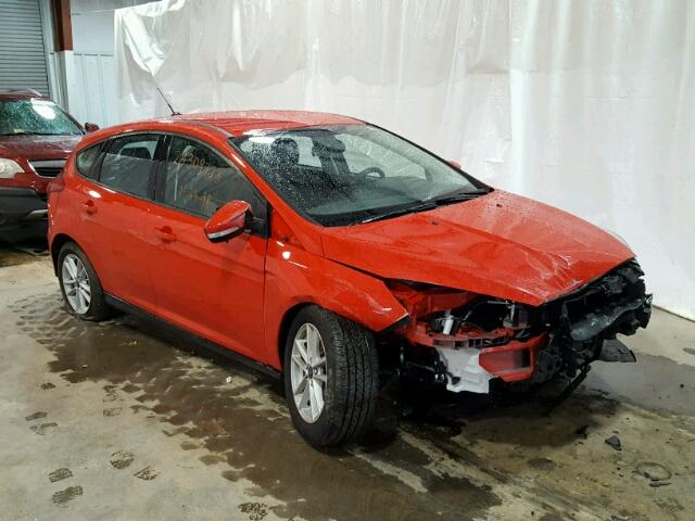 1FADP3K29HL317031 - 2017 FORD FOCUS SE RED photo 1