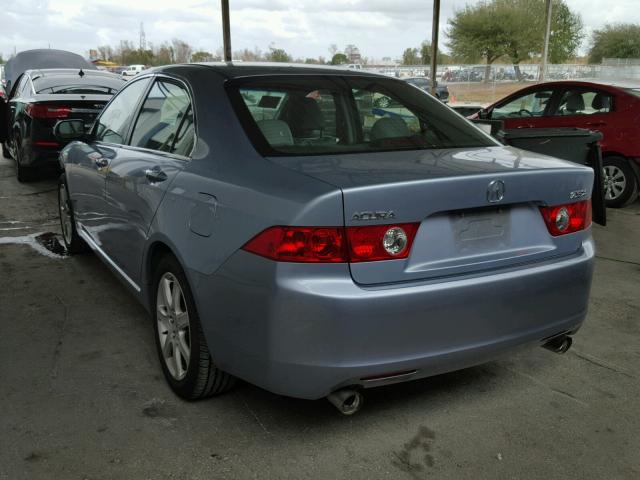 JH4CL96914C007928 - 2004 ACURA TSX BLUE photo 3