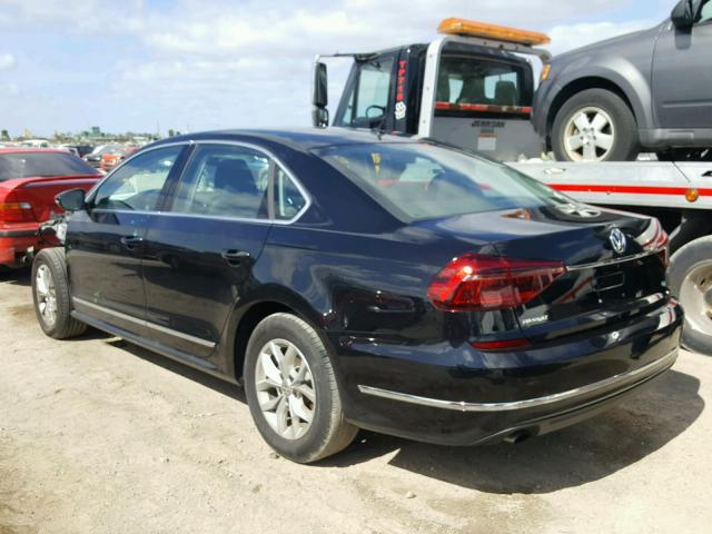 1VWAT7A38HC084718 - 2017 VOLKSWAGEN PASSAT S შავი ფოტო 3