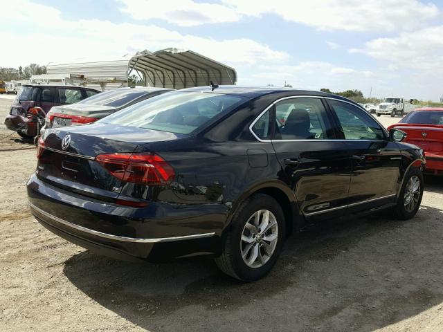 1VWAT7A38HC084718 - 2017 VOLKSWAGEN PASSAT S შავი ფოტო 4