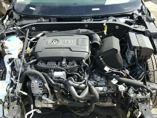 1VWAT7A38HC084718 - 2017 VOLKSWAGEN PASSAT S შავი ფოტო 7