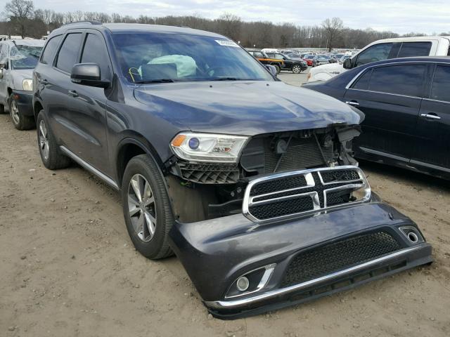 1C4RDHDG2GC352913 - 2016 DODGE DURANGO LI GRAY photo 1