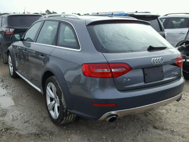 WA1UFAFL0DA187967 - 2013 AUDI A4 ALLROAD GRAY photo 3