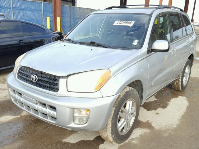 JTEGH20V820065241 - 2002 TOYOTA RAV4 SILVER photo 2