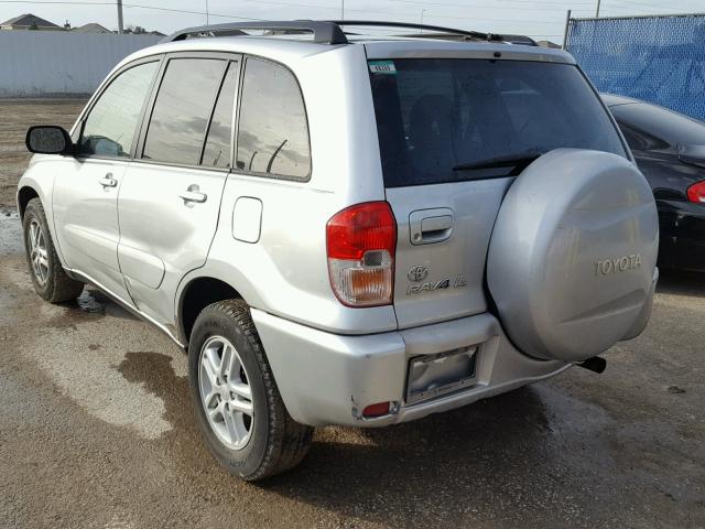 JTEGH20V820065241 - 2002 TOYOTA RAV4 SILVER photo 3