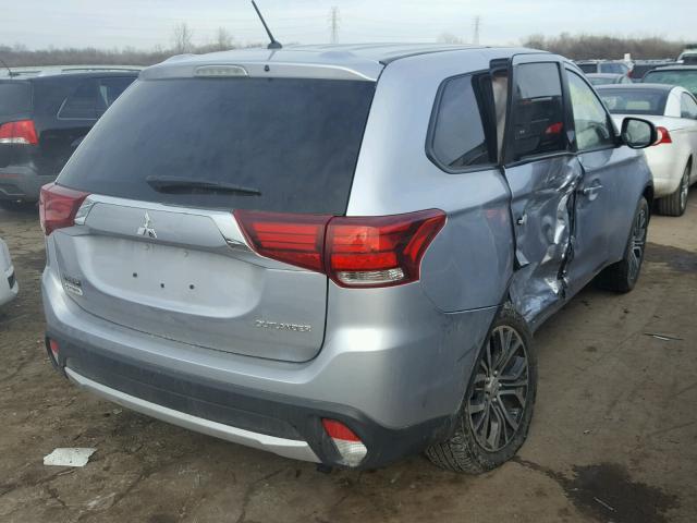 JA4AD2A33GZ051635 - 2016 MITSUBISHI OUTLANDER SILVER photo 4