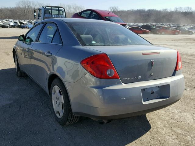 1G2ZF57B484187908 - 2008 PONTIAC G6 VALUE L BLUE photo 3