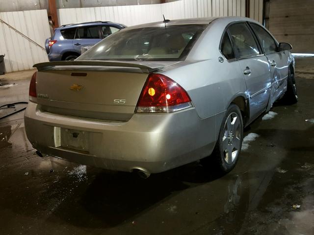 2G1WD58C081242547 - 2008 CHEVROLET IMPALA SUP SILVER photo 4