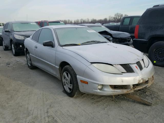 1G2JB12FX47231124 - 2004 PONTIAC SUNFIRE SILVER photo 1