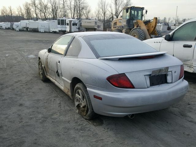 1G2JB12FX47231124 - 2004 PONTIAC SUNFIRE SILVER photo 3