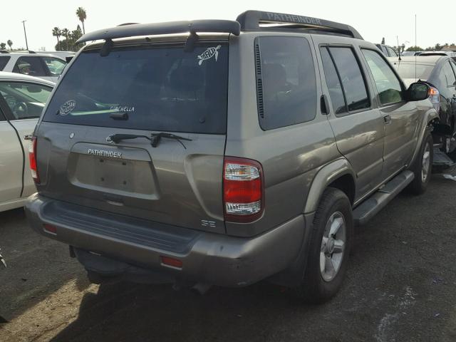 JN8DR09X34W806848 - 2004 NISSAN PATHFINDER CHARCOAL photo 4