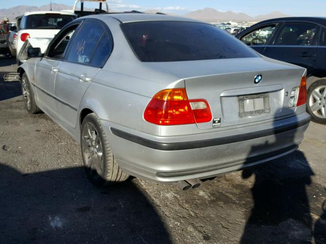 WBAAV33471FV01341 - 2001 BMW 325 I SILVER photo 3