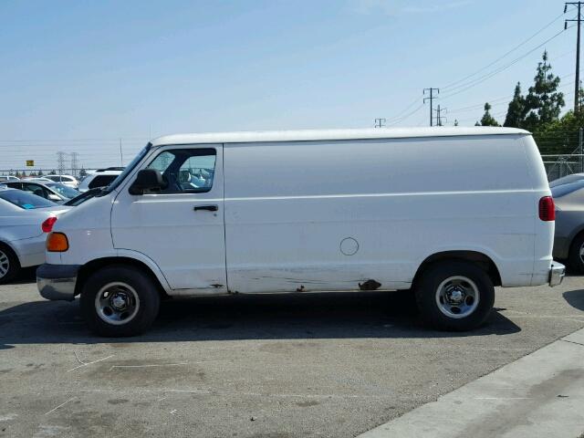 2B6HB11Y81K551997 - 2001 DODGE RAM VAN B1 WHITE photo 10