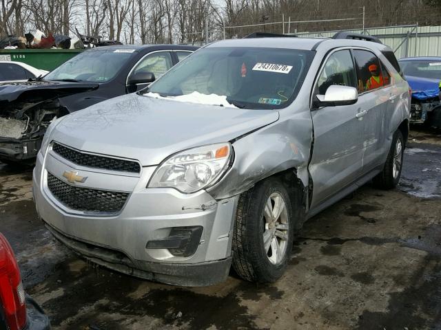 2GNALDEC4B1206717 - 2011 CHEVROLET EQUINOX LT SILVER photo 2