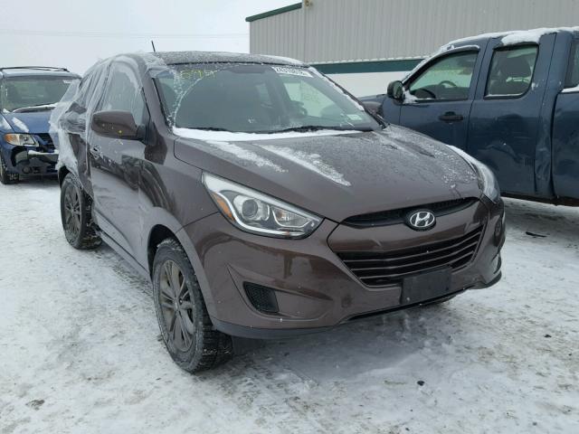 KM8JT3AF4EU817693 - 2014 HYUNDAI TUCSON GLS BROWN photo 1