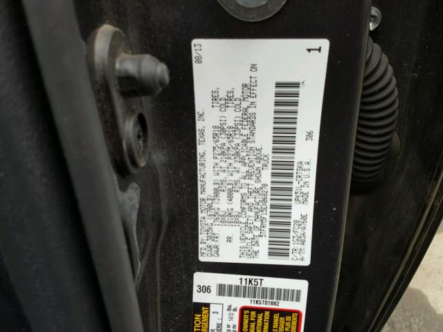 5TFRM5F15EX068270 - 2014 TOYOTA TUNDRA DOU GRAY photo 10