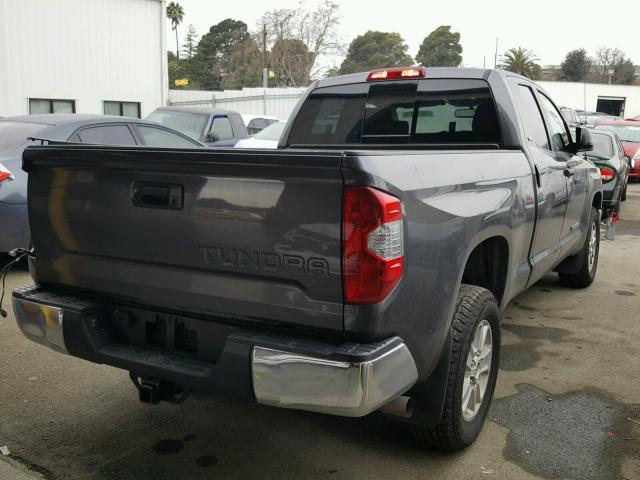 5TFRM5F15EX068270 - 2014 TOYOTA TUNDRA DOU GRAY photo 4