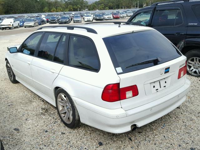 WBADS43423GE11915 - 2003 BMW 525 IT AUT WHITE photo 3