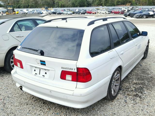 WBADS43423GE11915 - 2003 BMW 525 IT AUT WHITE photo 4