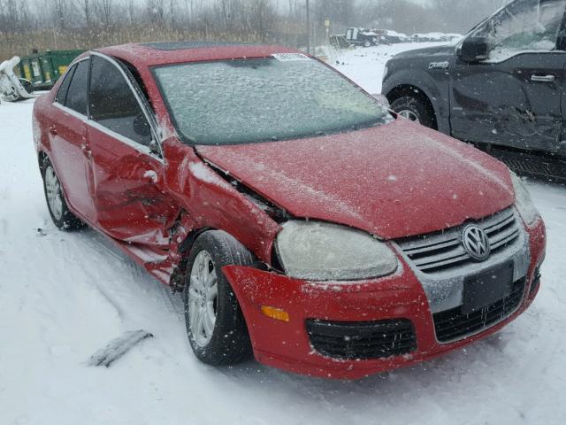 3VWST71K96M033803 - 2006 VOLKSWAGEN JETTA TDI RED photo 1