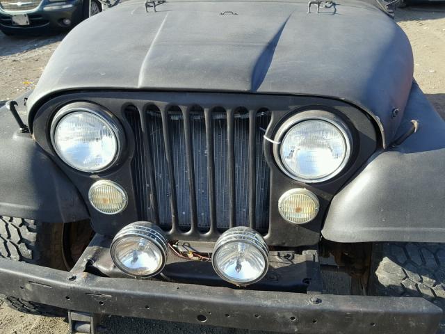 J9F83AC830549 - 1979 JEEP CJ-5 BLACK photo 7