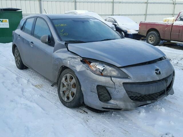 JM1BL1KF9C1541943 - 2012 MAZDA 3 I SILVER photo 1