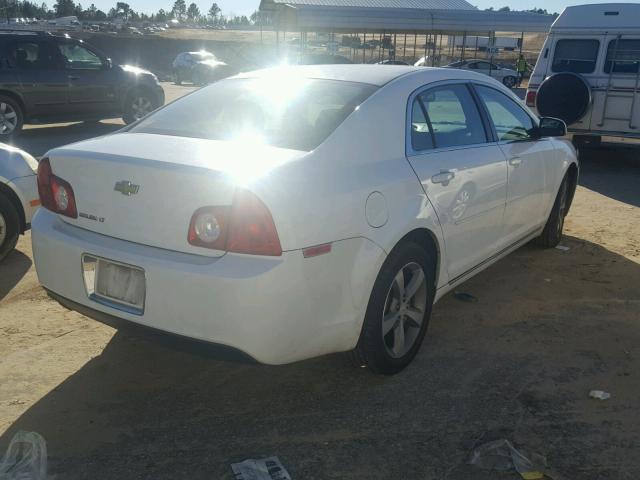 1G1ZC5E15BF277202 - 2011 CHEVROLET MALIBU 1LT 白色 照片 4