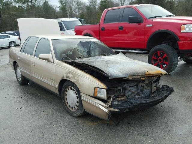 1G6KD54Y1WU802300 - 1998 CADILLAC DEVILLE BEIGE photo 1