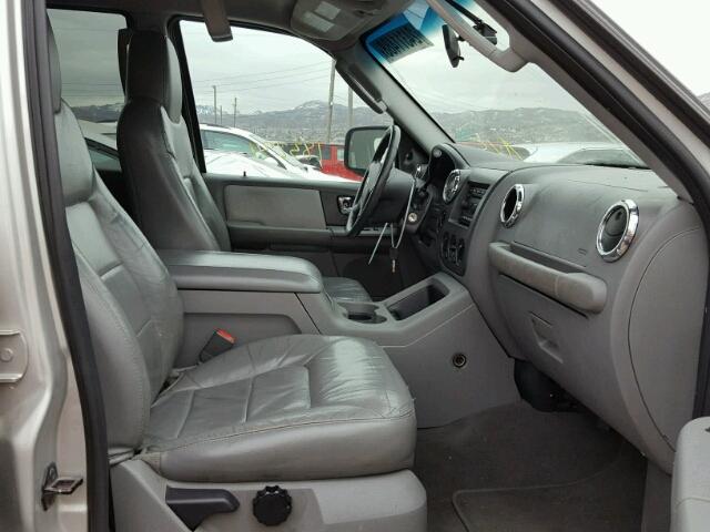 1FMPU16595LB06606 - 2005 FORD EXPEDITION GRAY photo 5