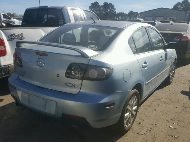 JM1BK32F181845855 - 2008 MAZDA 3 I BLUE photo 4