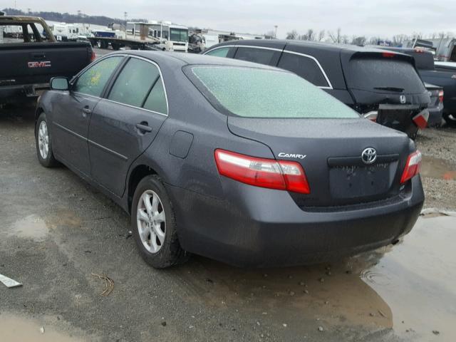 4T1BE46KX9U382162 - 2009 TOYOTA CAMRY BASE GRAY photo 3